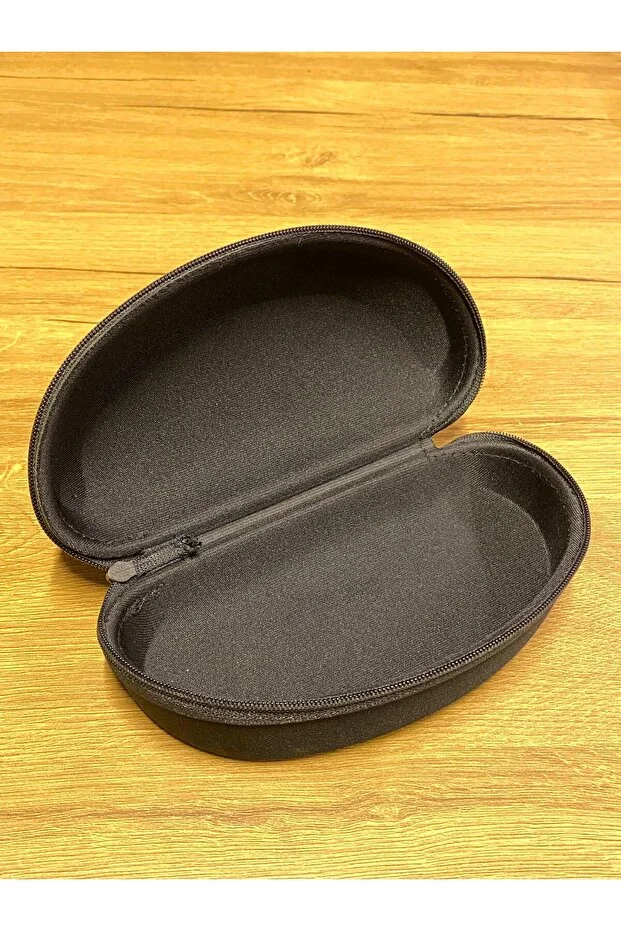 Kumaş Siyah Unisex Güneş Gözlüğü Kutusu Güneş Gözlüğü Kılıfı