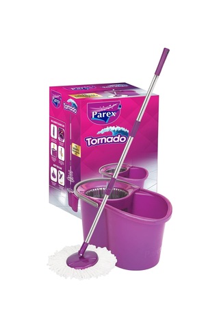 Parex Tornado Otomatik Temizlik Seti Ve 3'lü Yedek Mop Paketi