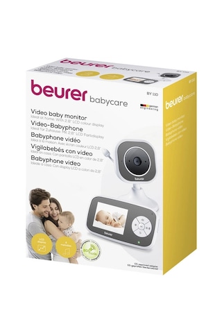Beurer By 110 Kameralı Dijital Bebek Telsizi 2,4 Ghz Beyaz