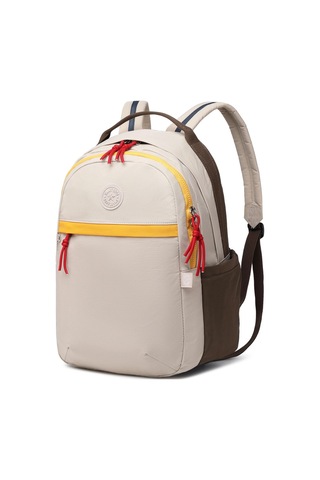 Smart Bags Smartbags Büyük Boy Uniseks Sırt Çantası 2022-3182 Bej Hardal Kahve