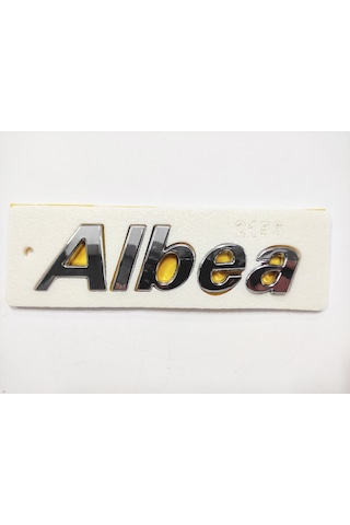Fiat Albea Arma Bagaj Yazısı Yapıştırma 13cmx3.3cm 2156