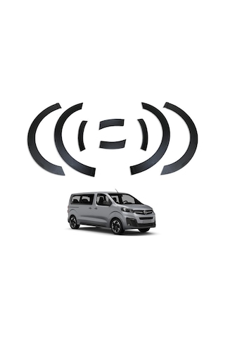 Opel Zafira Life Ferrous Çamurluk Koruma Dodik Seti 8 Parça 2019 Ve Üstü