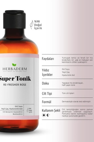 Re-fresher Rose Bariyer Güçlendirici Super Tonik