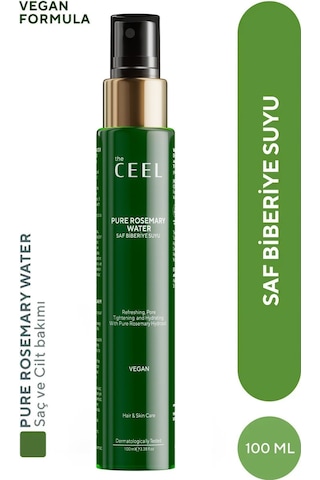 The Ceel Biberiye Suyu Dökülme Karşıtı ve Hızlı Saç Uzatma Etkili Saf Saç Toniği 100 ml