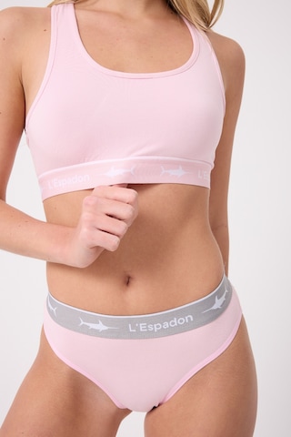 Racer Crop Top Racer Back Crop Top-3283 Pembe