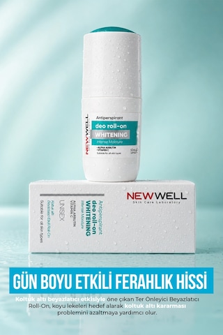 New Well Whitening Roll-On Deodorant 50 ML