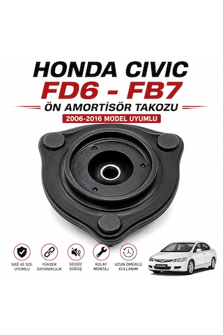 Honda Cıvıc Fd6 - Fb7 Ön Amortisör Takozu 2006-2016 Model Uyumlu