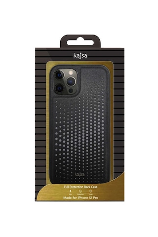 Kajsa Apple Uyumlu iPhone 12 Pro Kılıf Kajsa Splendid Serisi Circle Kapak ZORE-216692