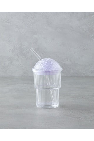 English Home Gleam Cam Bardak 400 Ml Lila