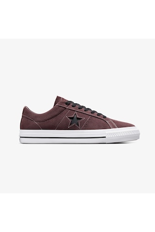 Converse One Star Pro Unisex Kahverengi Süet Günlük Sneaker A10575c Kahverengi