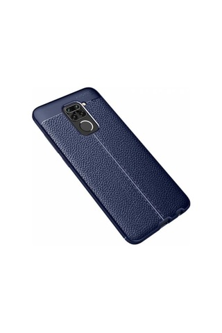 Xiaomi Redmi Note 9 Kılıf Zore Niss Deri Desenli Silikon Kılıf