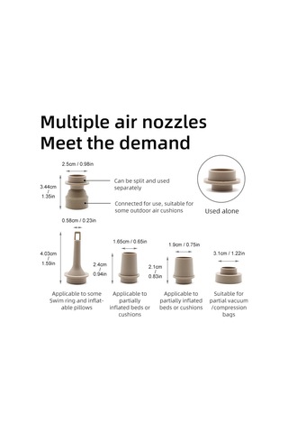 Jialan Kablosuz Şişirme Pompası Taşınabilir Açık Mini Hava