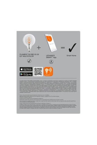 Akıllı Wifi Kontrollü Led Ampul, Flament Tasarım Açık Kahverengi