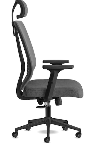 Calitteoyuncukoltuk Calitte Yönetici Çalışma Koltuğu | Spark Başlıklı | Gri Siyah