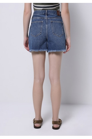 Colin's Colins Mom Fit Yüksel Bel Düz Kadın Denim Jean Şort Cl1073890 Q1.v1 Dn41336 Denim