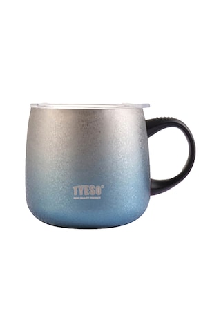 Tyeso Napoli Mug Vakumlu Paslanmaz Çift Duvarlı Termal Kapaklı 355ml Renkli