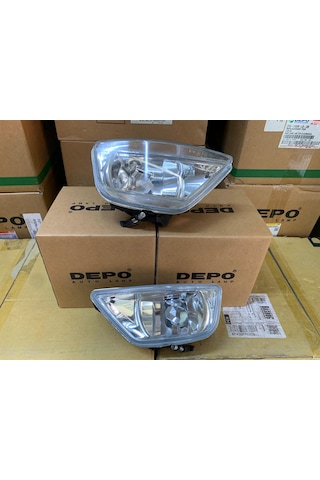 Ford Focus 1 Makyajlı 2002-2005 Arası Depo Sağ Ve Sol Sis Farı Takım 2m51-15201-ah / 2m51-15k201-ah