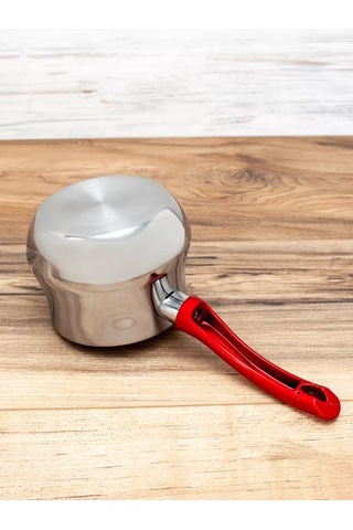 Ivalux Damla Kahve Cezvesi, 300 Ml, Kırmızı Sap 233045124