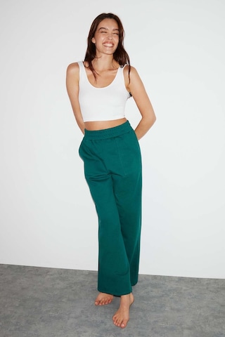 Grimelange Emerald Relaxed Petrol Yeşili Eşofman Altı Petrol Yeşili