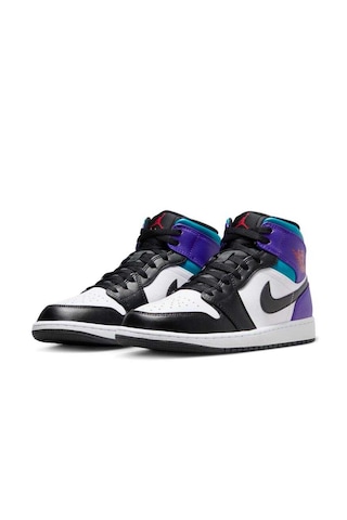 Nike Air Jordan 1 Mid Dq8426-154 Erkek Basketbol Ayakkabısı Sneaker Çok Renkli