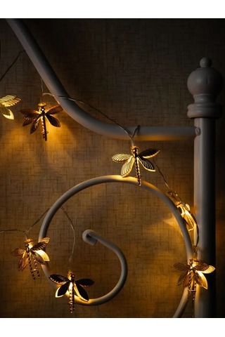 Family Co. Elektrikli Led Işık Zinciri, Pilli Işık 97907429 Sarı Sıcak