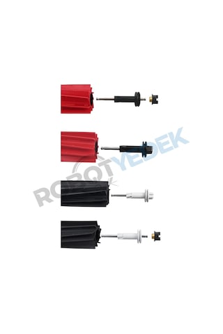 Roborock Q5 Pro, Q5 Pro Plus Uyumlu Yedek Fırça Hepa Filtre Seti-6 Parça