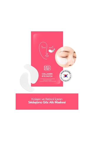 Lamelin Allantoin, Kolajen ve Retinol İçeren Sıkılaştırıcı Göz Altı Maskesi Lamelin Collagen Eye Patch