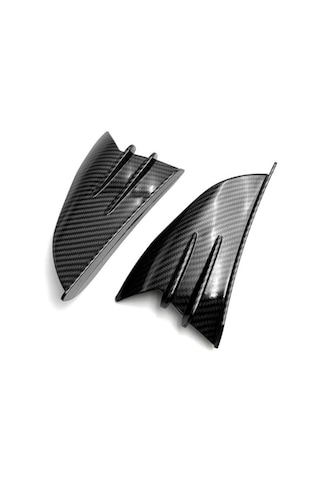 Yamaha Yzf R1 R6 R25 R7 R3 Panigale Kanat Karbon Desenli Siyah-karbon