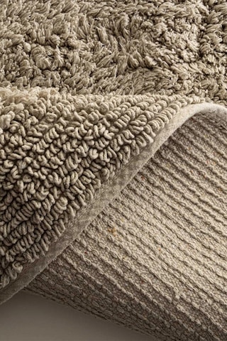 Ecocotton Luna Bej 2'li %100 Karde Pamuk Banyo Paspas Seti Bej