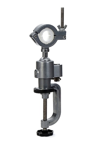 8003-2 Alüminyum Alaşımlı Çift Amaçlı Masa Pensesi 360 Derece Dönen Tezgah Mengene Düz Burun Üniversal Pense