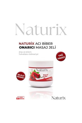 Naturix Biber Balsamı Masaj Jeli 500 ML