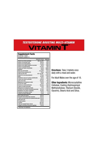 Musclemeds Vitamin T Tribulus+fenugreek+niacin+boron 90 Ta...
