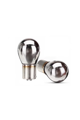 2 Adet 12v P21/5w Çift Duy Yakın Tırnak Amber Diadem Chrome Ampul Baz15d