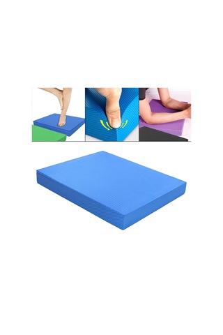 Suntek Denge Pedi Eğitmen Yoga Mat Köpük Esneme Stabilite Mavi Mavi