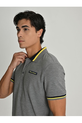 Erkek Trıbun Fenerbahçe Polo Gri Melanj