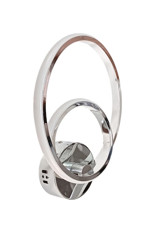 Lanor Çember Led Gümüş Aplik Gümüş