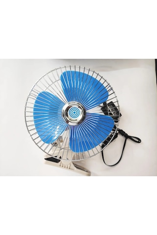 Oto Vantilatör 24 Volt 8 Inç Mandallı Çakmaklık Girişli 6400401
