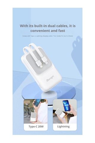Magsafe Özellikli 22.5w 10.000mah Type-c Lightning Powerbank