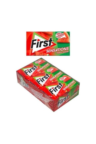 First Sensations Karpuz Aromalı Sakız 12 x 27 G