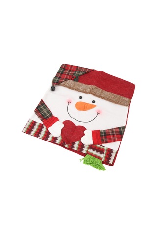 Skycity Noel Dekorasyonu Sandalye Örtüsü - Yumuşak Kumaş, 52x47cm, Noel Tema Desenli, Ev Dekorasyonu Diğer