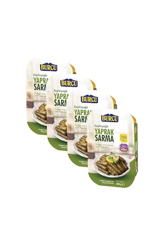 Burcu Zeytinyağlı Yaprak Sarma 200 Gr X 4 Adet