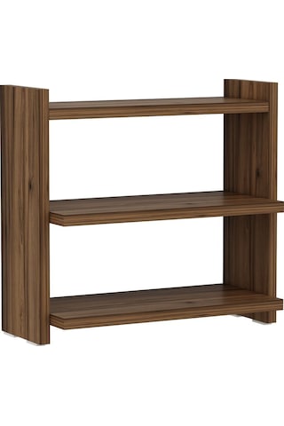 Zen Tezgah Üstü Raf - Ceviz Ceviz