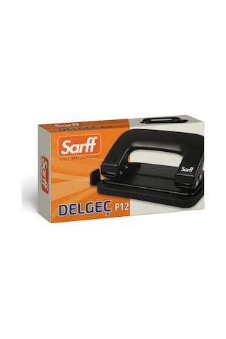 Sarff P12 Siyah Delgeç 10 Syf. Siyah