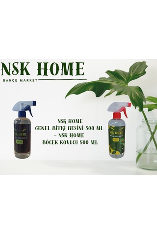 Nsk Home Genel Bitki Besini - Nsk Yaprak Temizleyici Seti