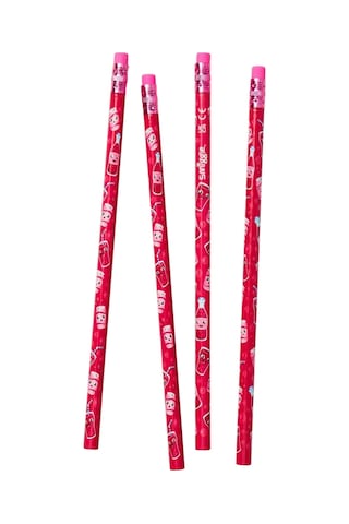 Smiggle Tatlı Kola Kokulu 2b Kurşun Kalem 4lü Paket Pembe