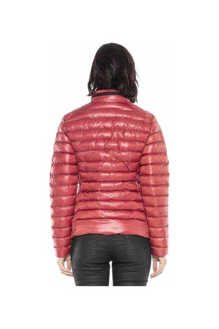 Cipo & Baxx Wm113 Kadın Şişme Mont Burgundy Bordo