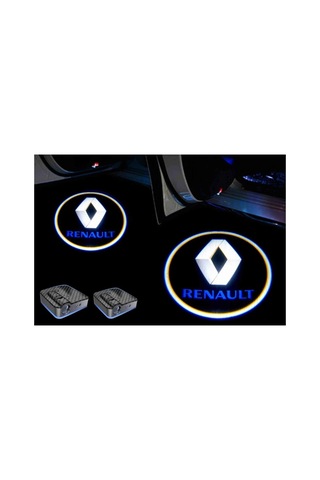 Renault Kapı Altı Led Aydınlatma Araç Logolu Renault Kapı Altı Led Aydınlatma Araç Logolu