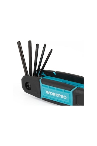Workpro Wp222030 8 Parça Cr-v Çakı Tipi Torx Profesyonel Allen Anahtar Takımı