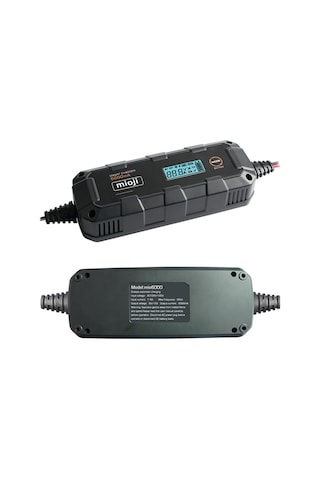 Mioji Mio 6000 6a 6v Ve 12v Araba Şarj, Akü Bakım, Damlama Şarj Cihazı Ve Motosiklet, Atv, Lityum Ve Derin Döngülü Aküler İçin Kükürt Akıllı