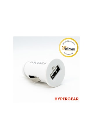 Hypergear 2.1A 2X Hızlı Araç Şarj Aleti Set Type-C Kablo Beyaz
